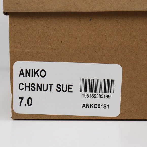 NWT Steve Madden Aniko Boot Faux Fur Trim Lug Sole Lace Up Platforms Chestnut 7 - Picture 4 of 9